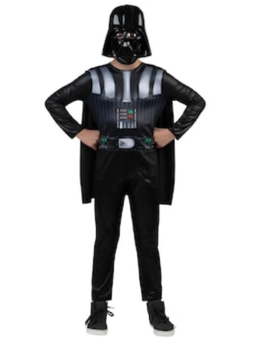 NEW Disney Kids Darth Vader Three Piece Star Wars Costume Size Small